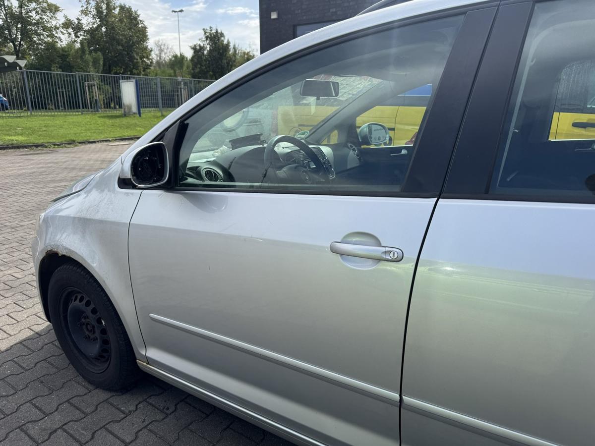 VW Golf Plus 2 original T&uuml;r vorn links LA7W Reflexsilber Rohbau Bj.2009